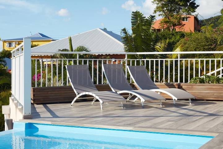 Villa pour 7 personnes, avec vue ainsi que jardin et piscine à Deshaies - 2