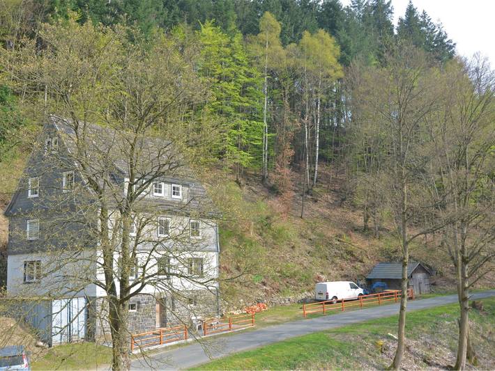 Ferienhaus für 20 Personen, mit Terrasse und Garten sowie Sauna in Hallenberg