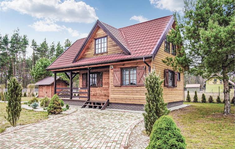 Ferienhaus für 4 Personen mit Terrasse in Seenplatte von Ilawa