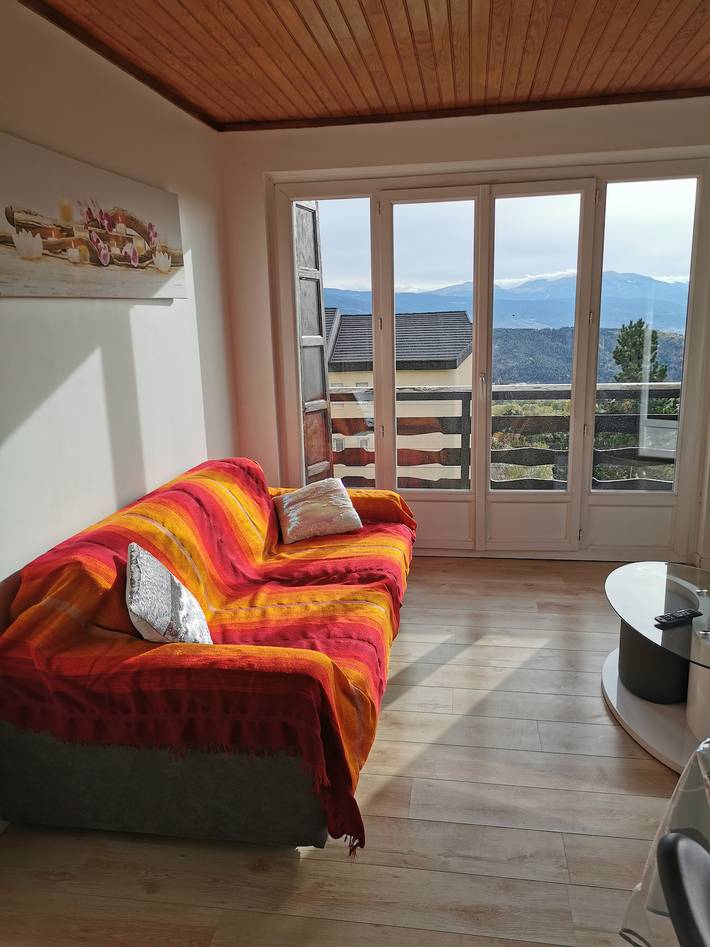 Appartement de vacances pour 6 personnes, avec balcon à Font-Romeu-Odeillo-Via