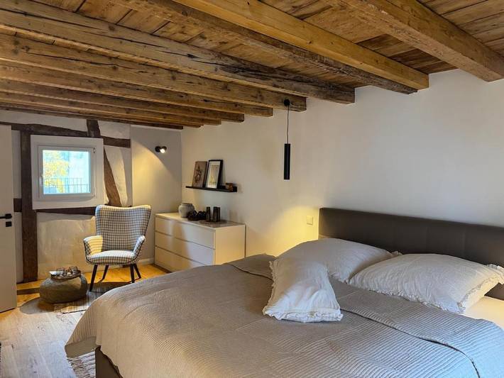 Ferienhaus für 8 Personen, mit Balkon und Terrasse sowie Garten und Ausblick in Gemünd