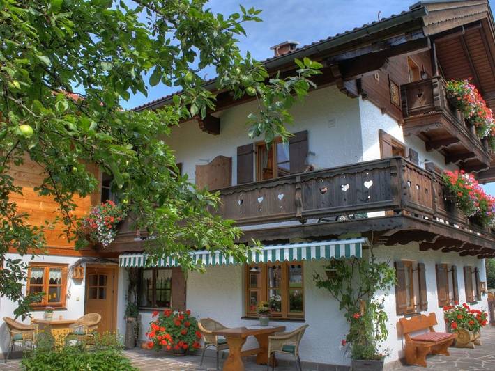 Ferienhaus für 4 Personen, mit Balkon und Garten sowie Sauna in Inzell - 3