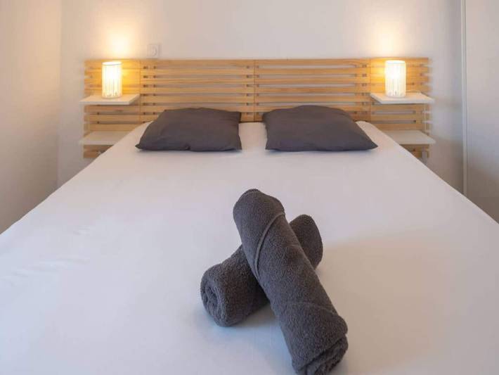 Gîte pour 4 personnes, avec balcon/terrasse, adapté aux familles dans Casino de Valras Plage - 4