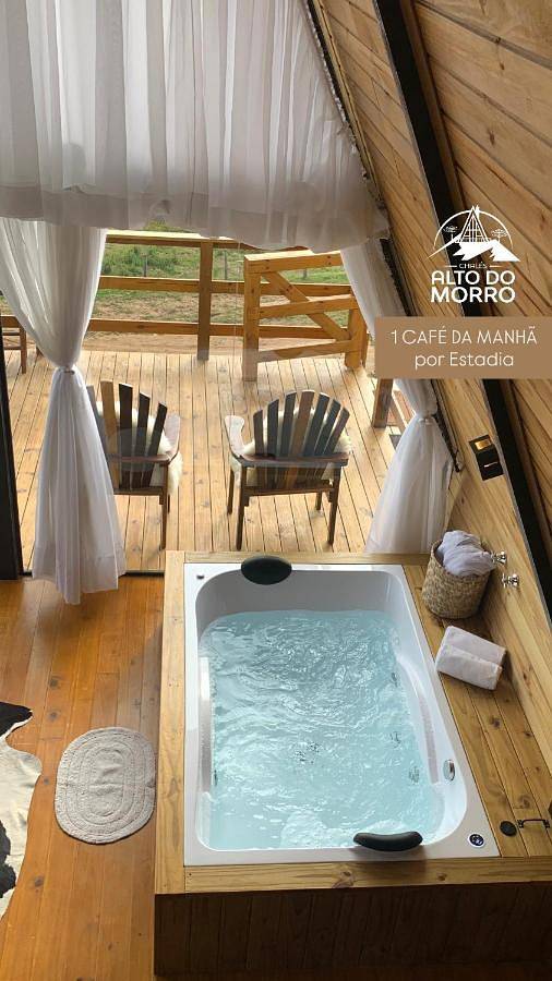 Casas e apartamentos de temporada para 2 pessoas, com jacuzzi e balcão em Rancho Queimado