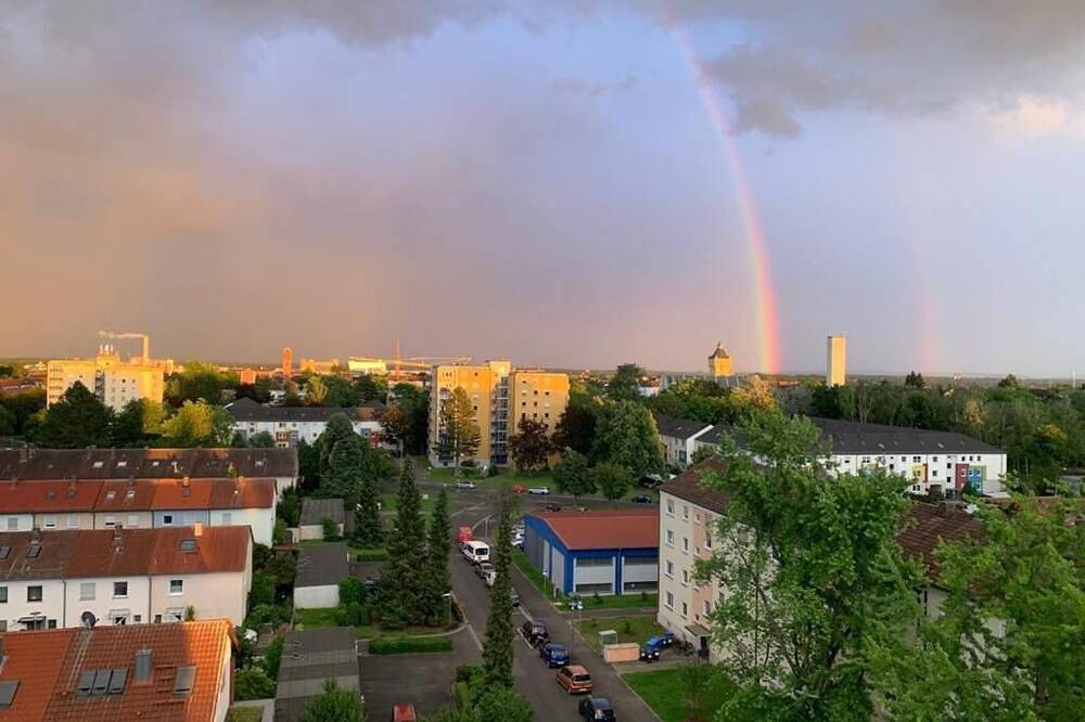 Ganze Wohnung, Penthouse \"Michelangelo\" mit Fernblick, zentral in Schweinfurt, Franken