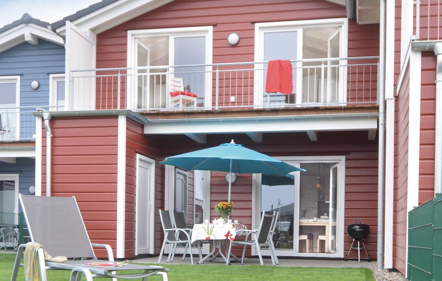 Terrasse en bord de mer avec parking et Internet in Dagebüll, Mer du Nord Schleswig-Holstein