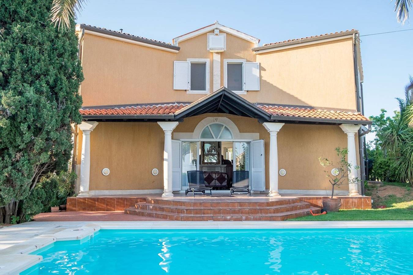 Villa Alberi with pool in Umag, Umag und Umgebung