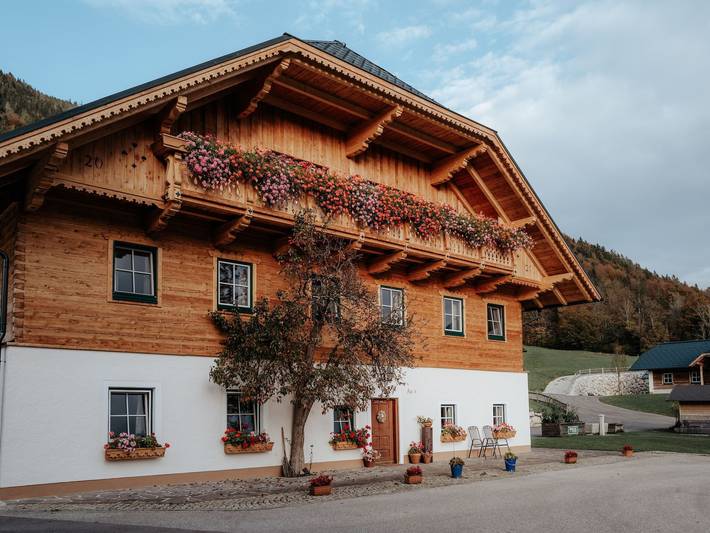 Ferienhaus für 6 Personen, mit Balkon und Garten sowie Seeblick am Wolfgangsee - 3