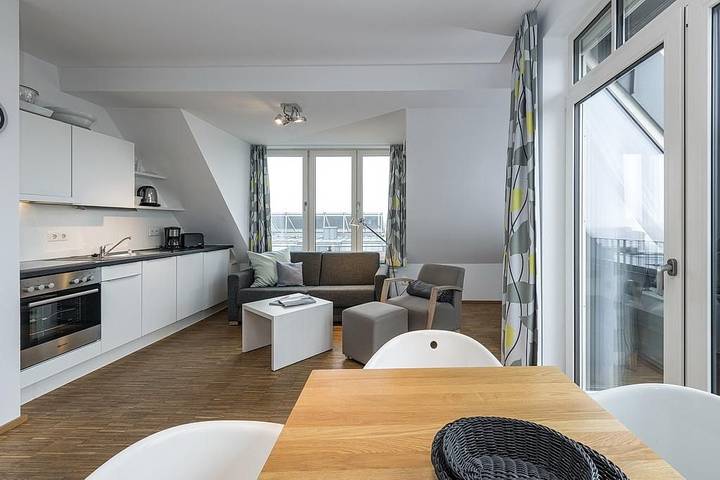 Ferienwohnung für 2 Personen, mit Balkon auf Wangerooge