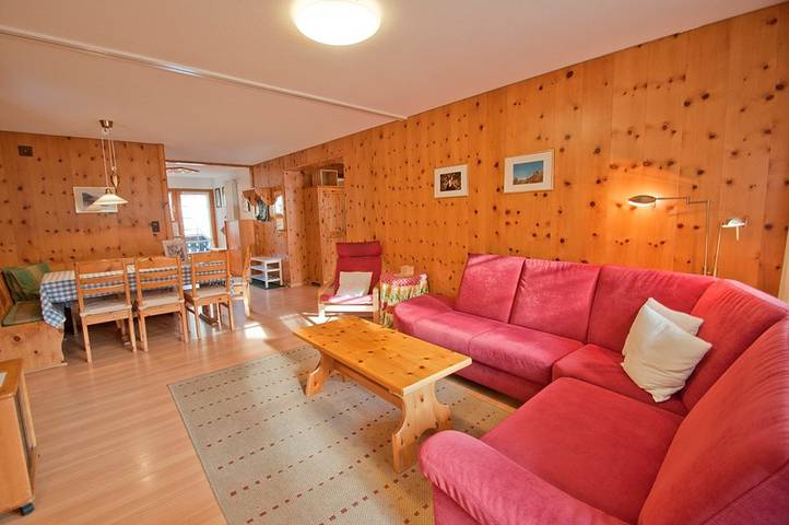 Chalet pour 6 personnes, avec balcon, animaux acceptés à Zermatt