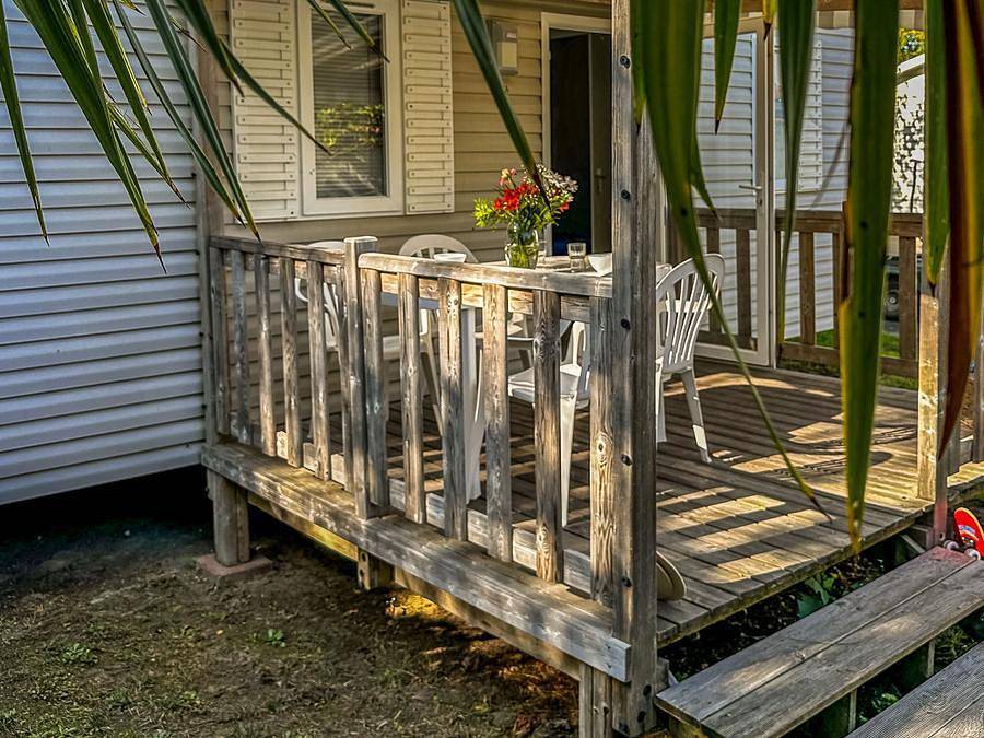 Camping Le Lagon Bleu - Mobilhome 4 personnes - Ibiza 2 chambres avec terrasse in Notre-Dame-de-Monts, Vendée