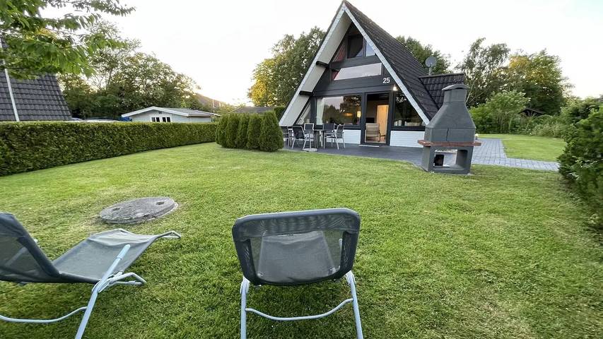 Ferienhaus für 4 Personen, mit Garten und Sauna, mit Haustier