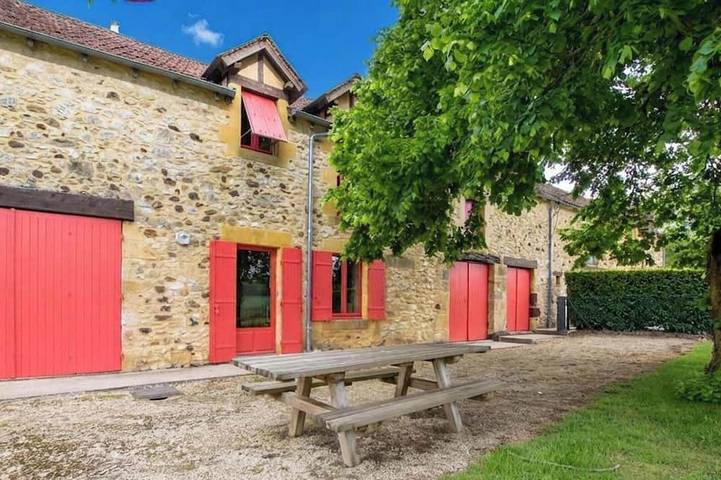 Gîte pour 9 personnes, avec Terrasse