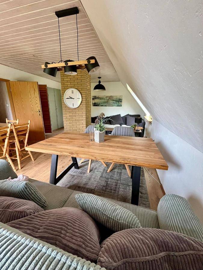 Ferienwohnung für 5 Personen, mit Balkon und Terrasse sowie Ausblick in Fleckeby