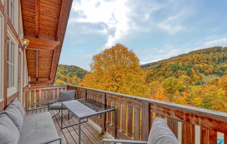 Ferienwohnung für 6 Personen, mit Garten und Sauna sowie Terrasse in Stolberg (Südharz) - 4