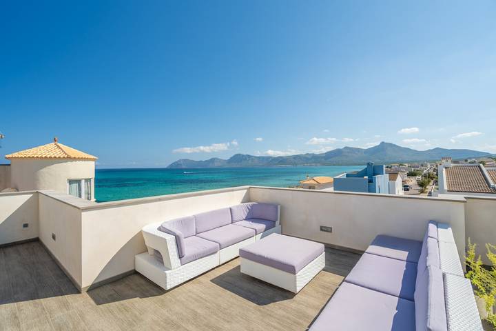 Villa pour 12 personnes, avec piscine ainsi que balcon et jacuzzi à Son Serra de Marina - 3