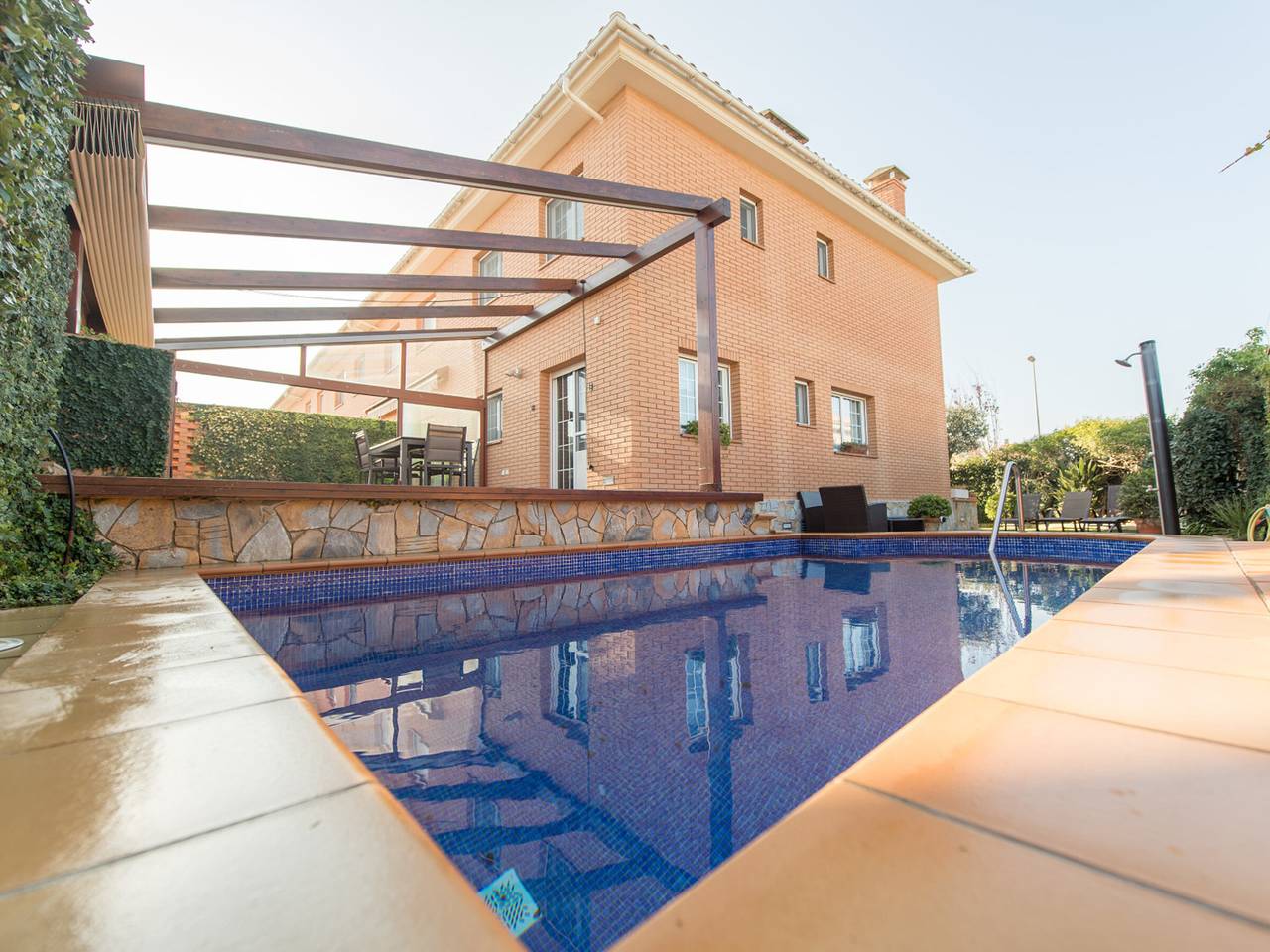 Casa Mediterránea: 3 habitaciones, Piscina Privada & Wifi en Pineda de Mar in Pineda de Mar, Costa del Maresme