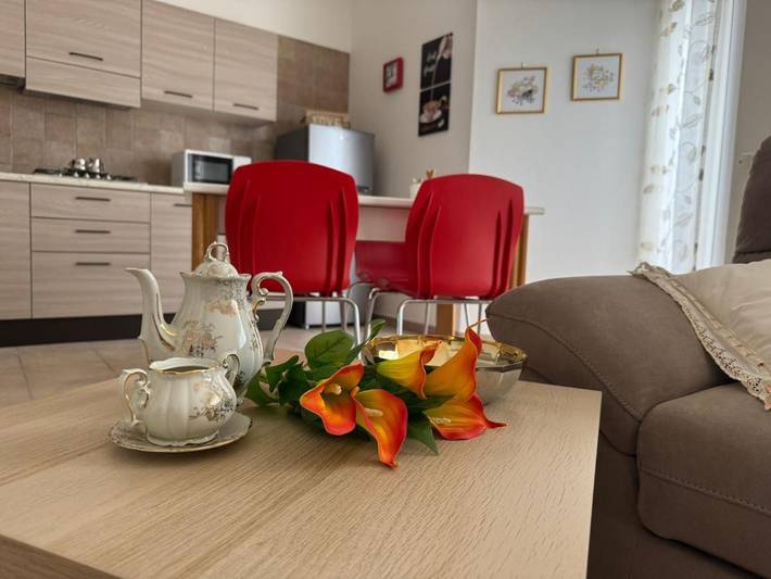 Appartamento per 4 persone, con balcone in Talsano