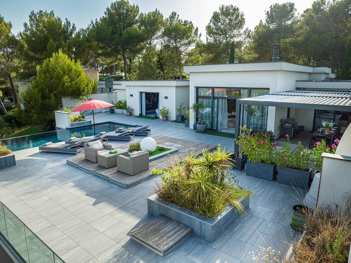 Villa pour 16 personnes, avec jacuzzi ainsi que sauna et jardin dans l' Hérault - 3