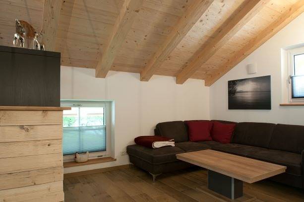 Ganze Ferienwohnung, Ferienwohnungen Alpenblick am Chiemsee - Ferienwohnung "Brigitte", 106qm, 2Sz und Ez, Balkon in Übersee, Chiemsee