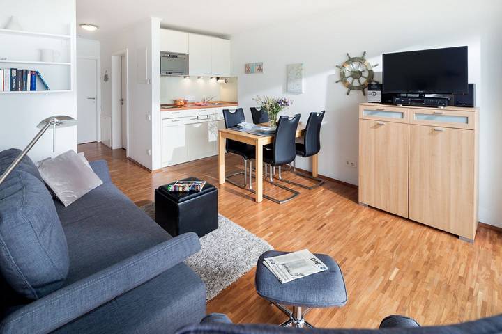 Ferienwohnung für 2 Personen, mit Balkon in Norderney Weststrand - 3