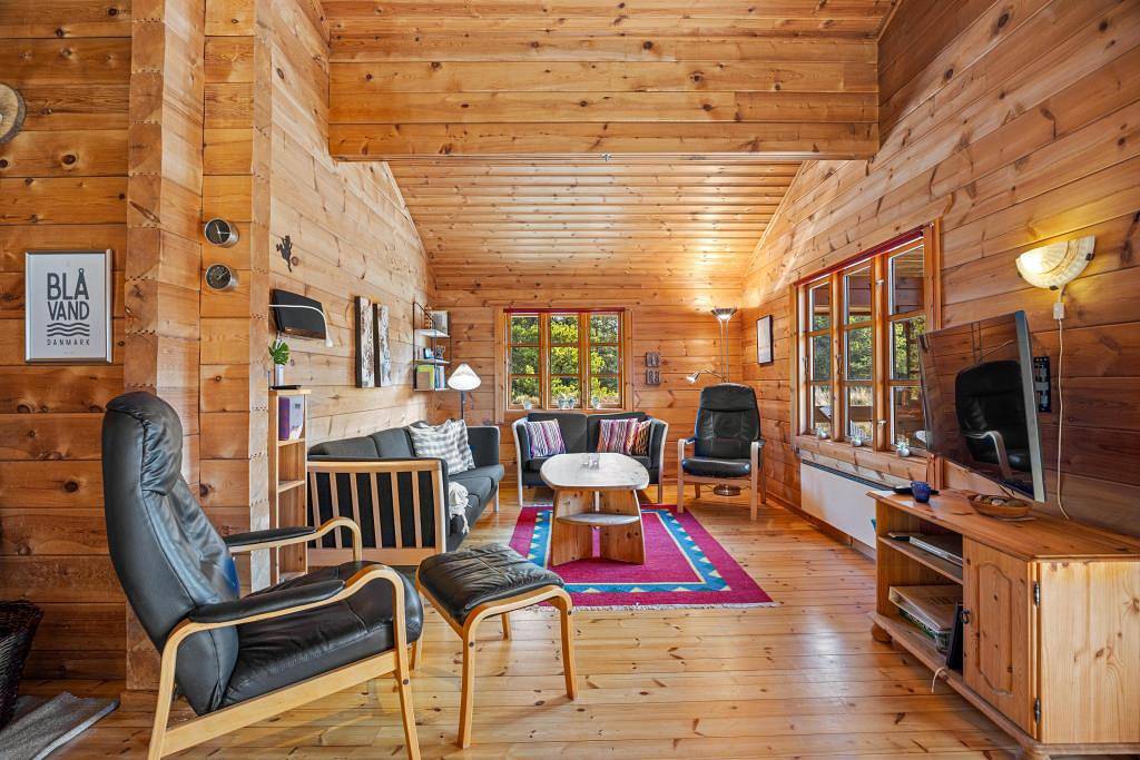 Charming wooden holiday home with sauna for 5 people in Blåvand, Région de Varde
