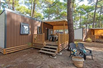 Camping für 5 Personen, mit Kinderpool in Biscarrosse