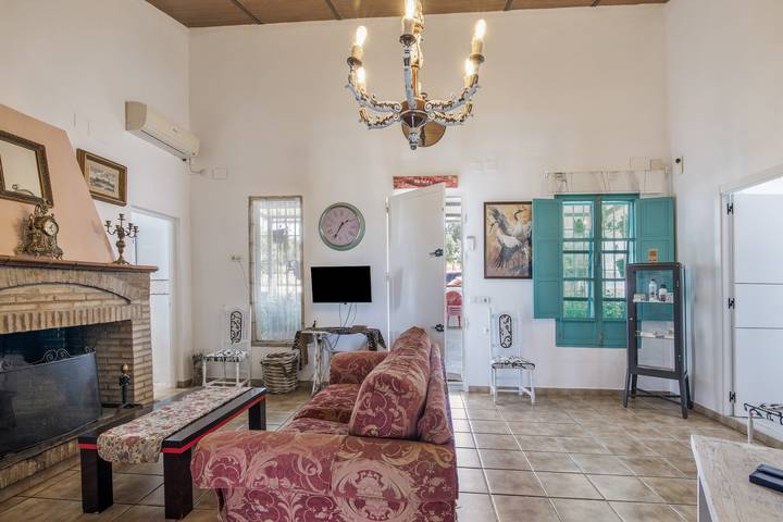 Casa rural para 8 personas, con Balcón además de Jardín y Piscina para niños en Moguer - 4