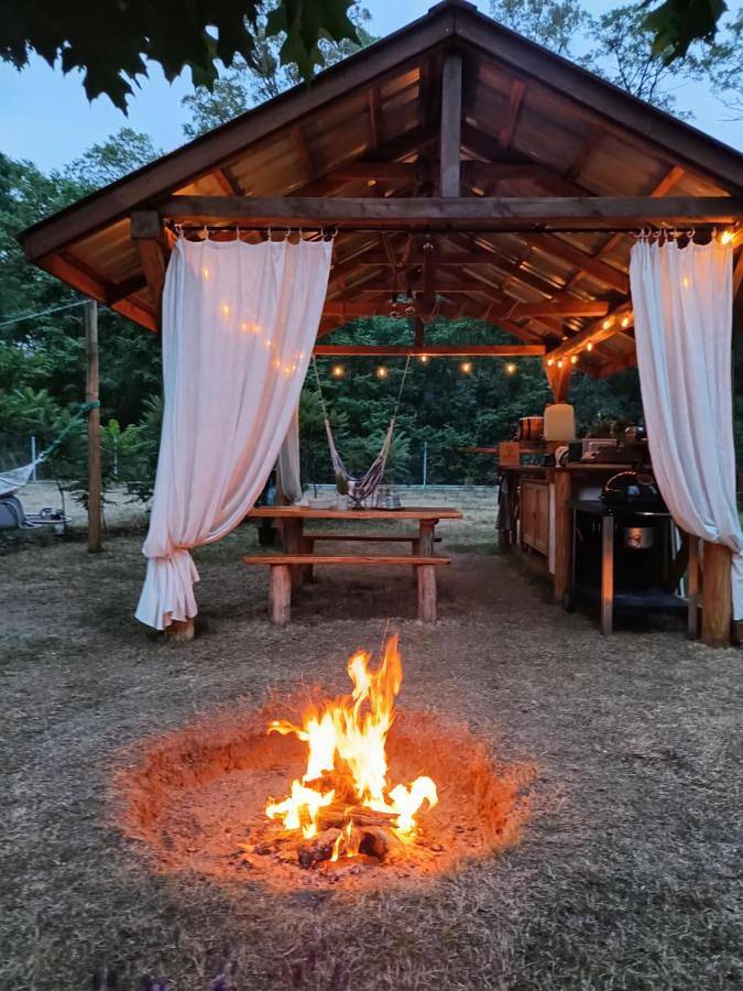 Kemping dla 5 osób, z ogród i widok w Mazowsze