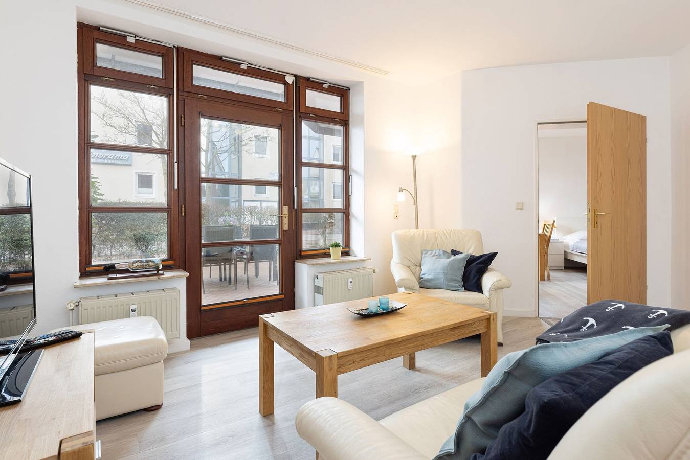 Ganze Ferienwohnung, Strandstraße 2 Sandkorn in Kieler Förde, Laboe