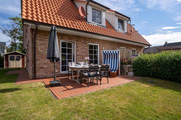 Ferienhaus für 6 Personen, mit Garten auf Eiderstedt