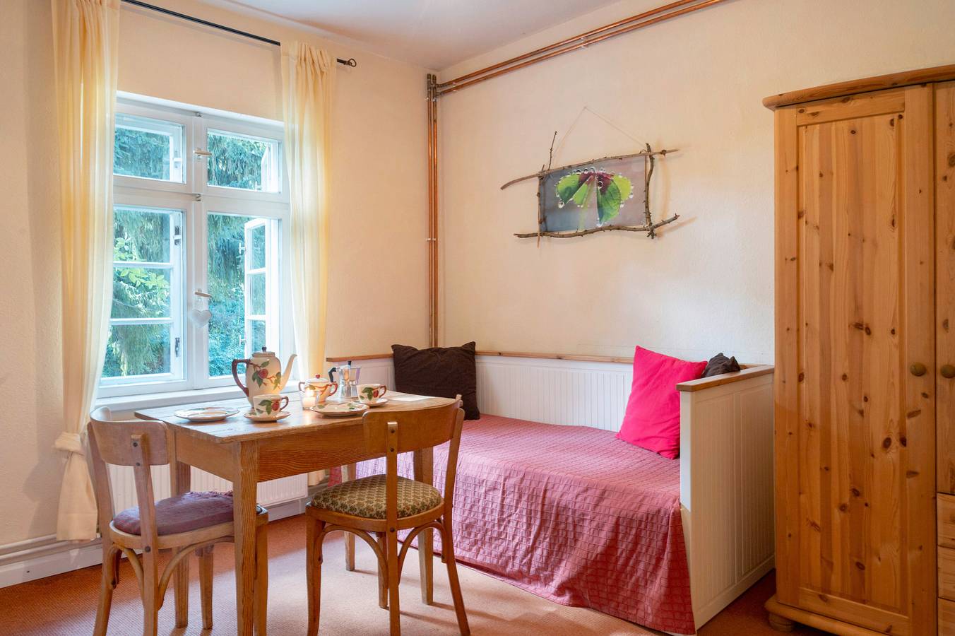 Relaxation at the Polchow Parish House in Laage, Baltic sea of Mecklenburg