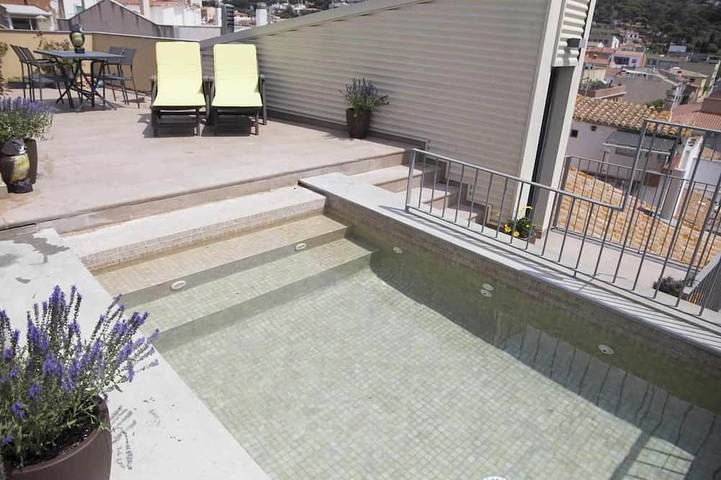 Maison de vacances pour 2 personnes, avec piscine et balcon - 1