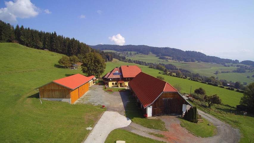 Ferienwohnung für 6 Personen, mit Balkon und Terrasse sowie Garten und Pool in Liebenfels