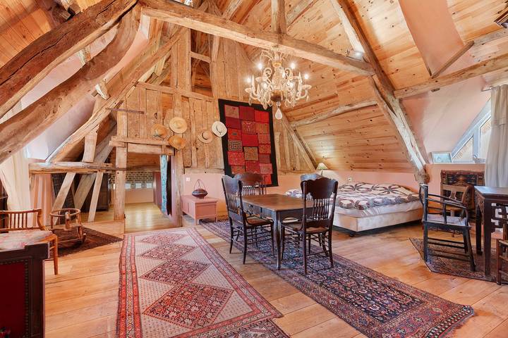 Chambre d’hôtes « La Grande Chambre De La Chaumière » in Sainte-Foy, Région de Dieppe