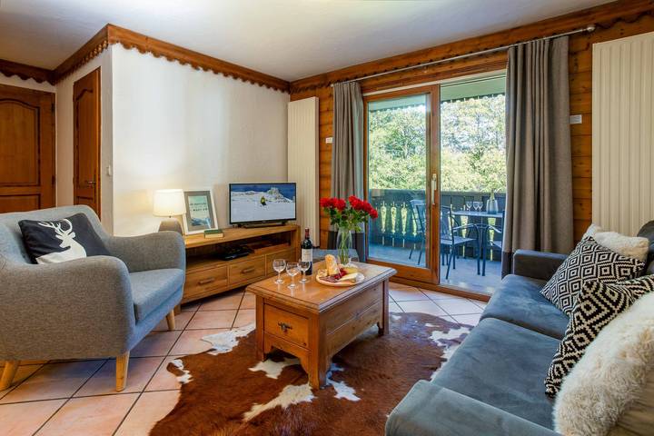 Gîte pour 4 personnes, avec balcon ainsi que sauna et piscine dans Gare De Chamonix Mont Blanc - 2