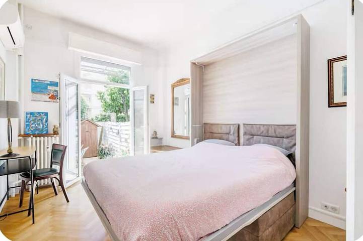 Ganze Wohnung, Wohnung im Zentrum von Juan 55m2 im Erdgeschoss mit Gartenterrasse von 50 m2 in Juan-les-Pins, Antibes