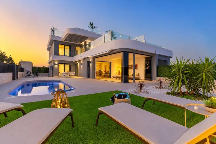 Villa für 8 Personen mit Ausblick in Los Alcázares, Costa Cálida