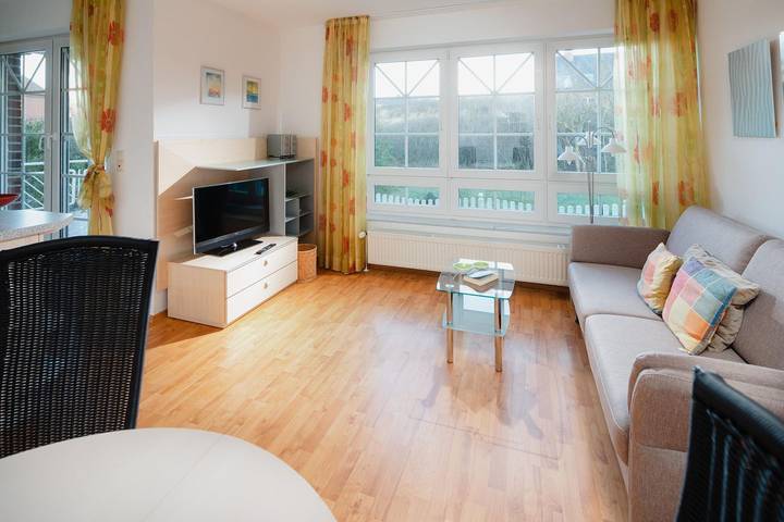 Ferienwohnung für 3 Personen, mit Balkon und Ausblick auf Juist