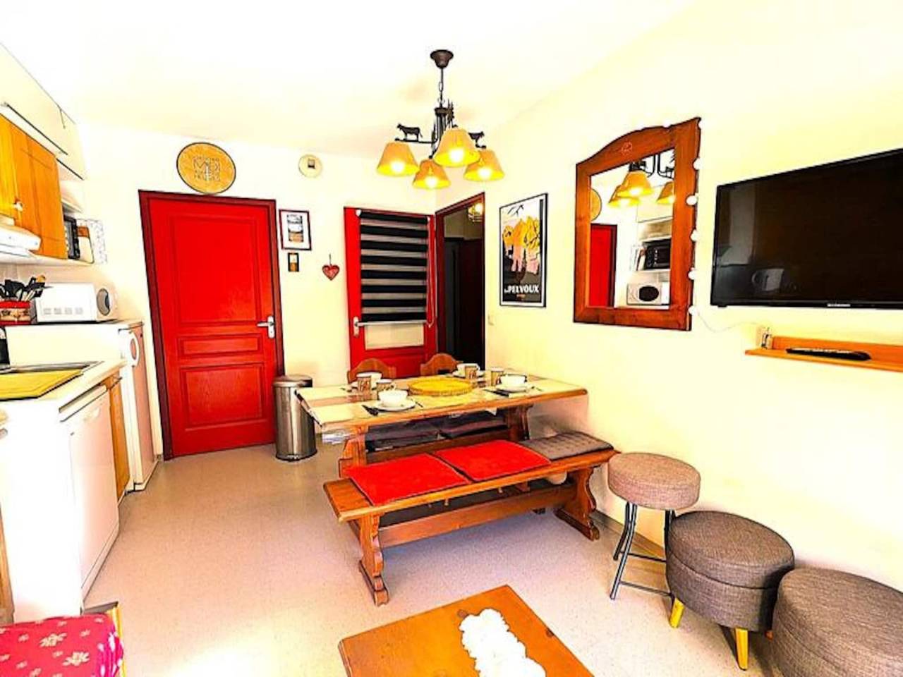 Apartamento entero, Apartamento en Pelvoux cerca de las pistas de esquí in Vallouise-Pelvoux, Parque Nacional de los Ecrins