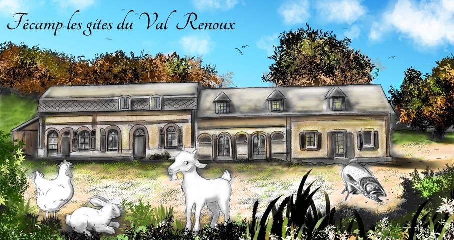 Gîte pour 8 personnes, avec jardin et terrasse, animaux acceptés à Fécamp - 2