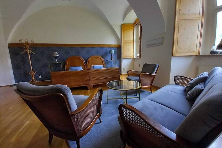 Ferienwohnung für 3 Personen, mit Garten