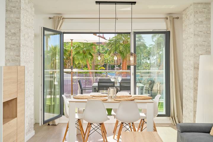 Gîte pour 6 personnes, avec jacuzzi et bassin pour enfant ainsi que balcon et jardin à Motril - 3