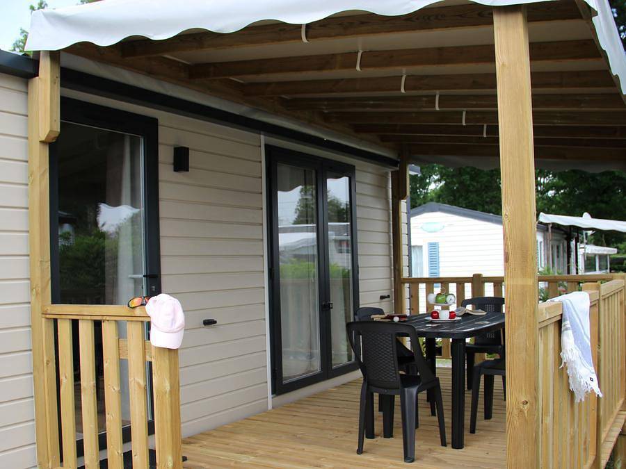 Camping de Pont Mahé - Mobilhome 4 personnes - Mobilhome Atlantic Premium 29m² 2 chambres in Assérac, Région de Saint-Nazaire