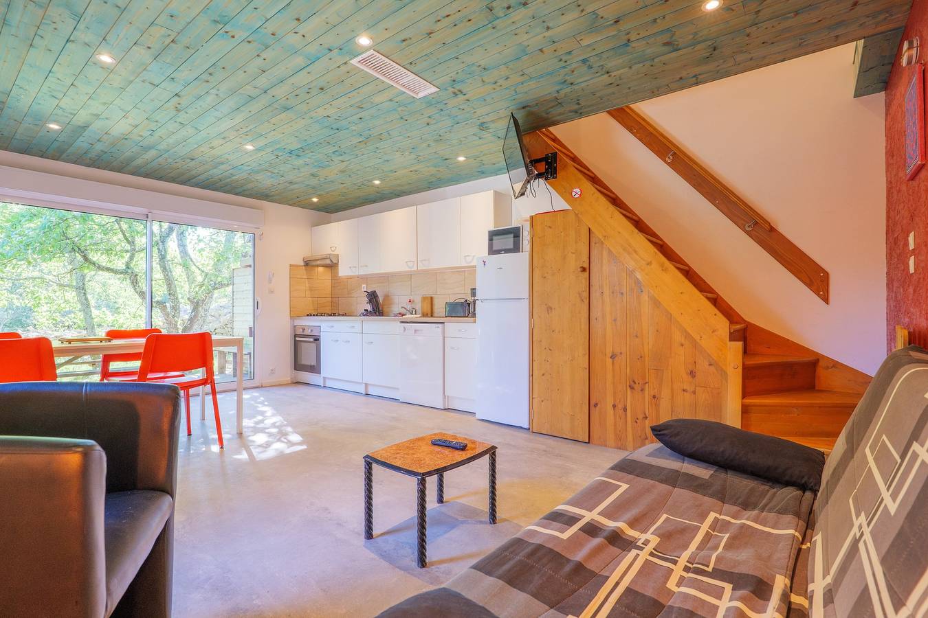 Maison De Vacances pour 4 Personnes dans Les Vans, Parc national des Cévennes