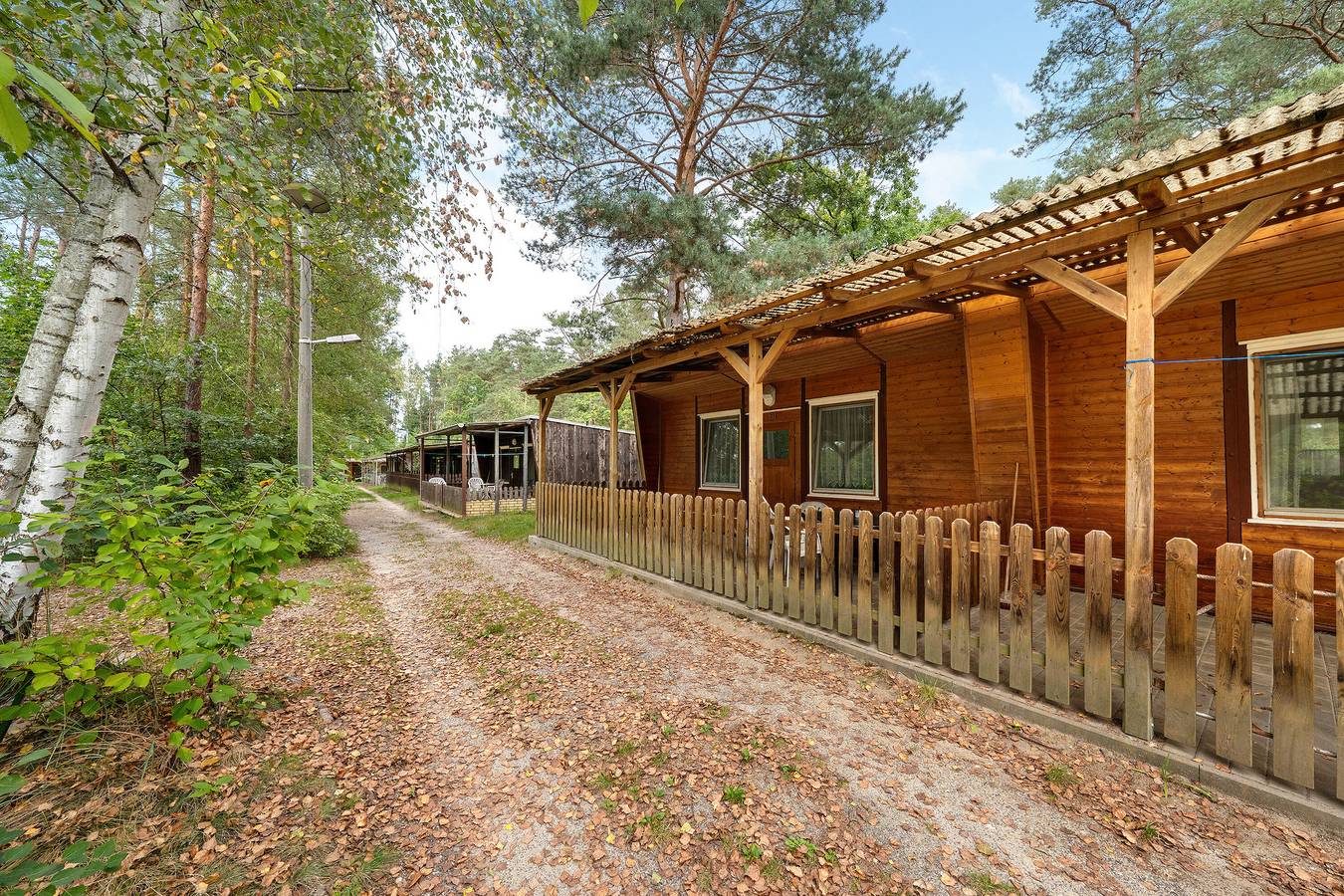 Bungalow '33 - Kimbucht' mit privater Terrasse und Gemeinschaftsgarten in Waldhufen, Oberlausitz Niederschlesien