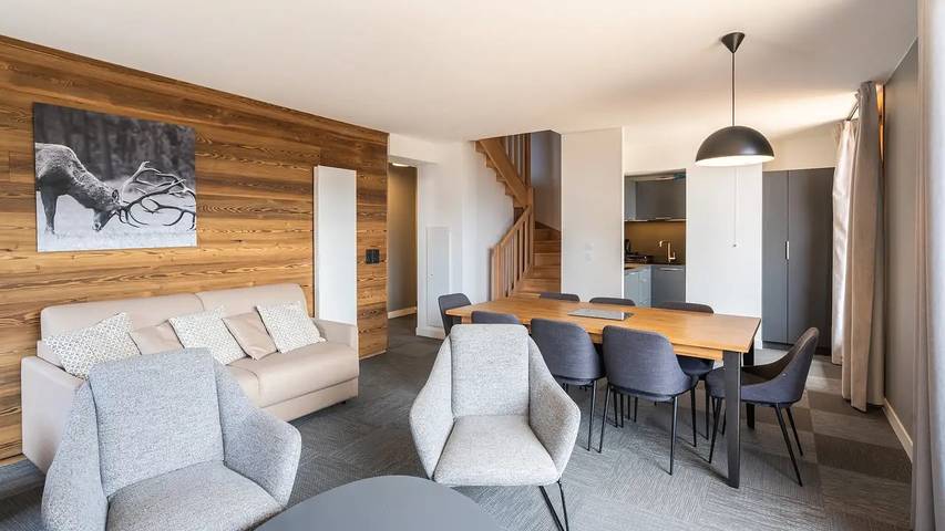 Chalet pour 8 personnes, avec piscine à Huez - 3