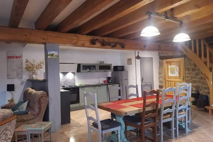 Maison de vacances pour 7 personnes, avec jardin