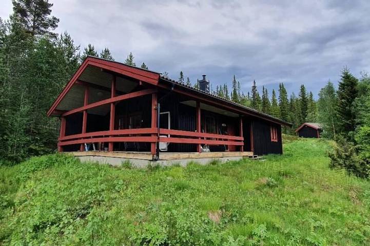 Blockhütte für 6 Personen, mit Balkon und Sauna - 1