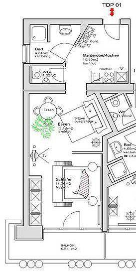 Bauernhaus für 3 Personen, mit Balkon und Garten sowie Sauna und Pool, kinderfreundlich im Salzburger Land - 4
